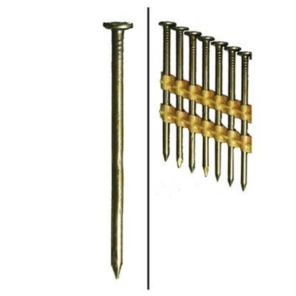 Hillman Collated Framing Nail, 2-3/8 in L, Bright 461739